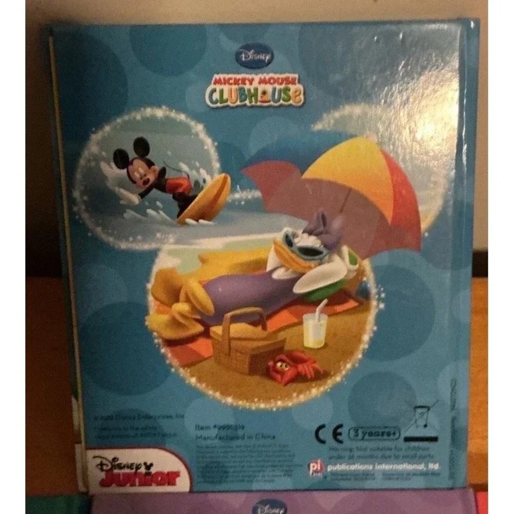 Mickey Mouse Clubhouse My First Smart Pad Books Lot Of 7, ABC, 1 2 3, Words‎